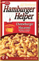 Betty Crocker&nbsp;Hamburger Helper&nbsp;cheeseburger macaroni: pasta and cheese sauce mix, add hamburger Full-Size Picture